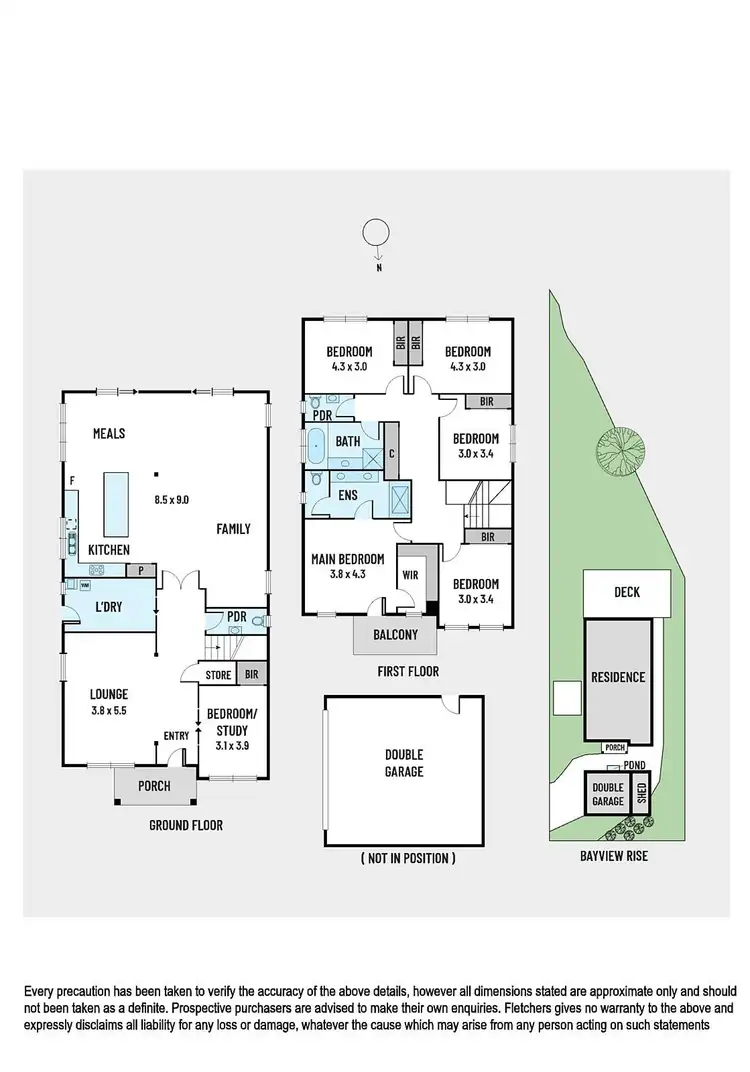 Floorplan of Homely house listing, 66 Bayview Rise, Bayswater North VIC 3153