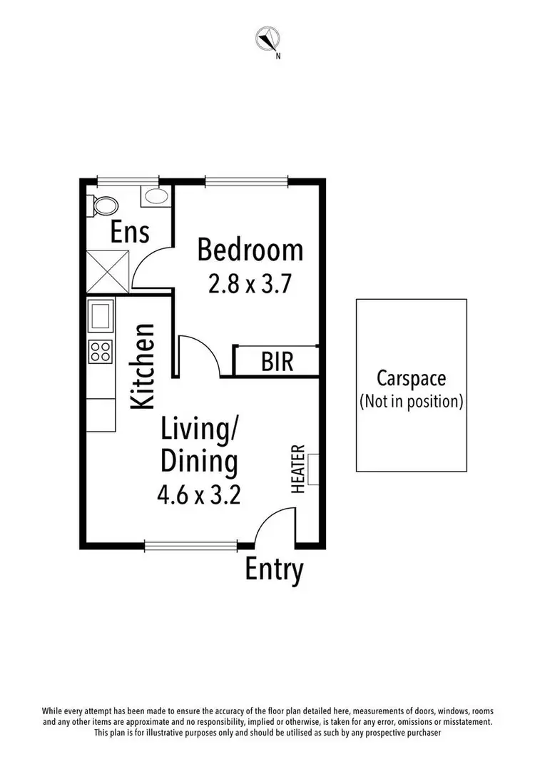 Floorplan of Homely apartment listing, 8/30 Rathmines Street, Fairfield VIC 3078