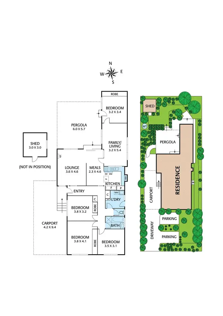 Floorplan of Homely house listing, 10 Warren Road, Viewbank VIC 3084