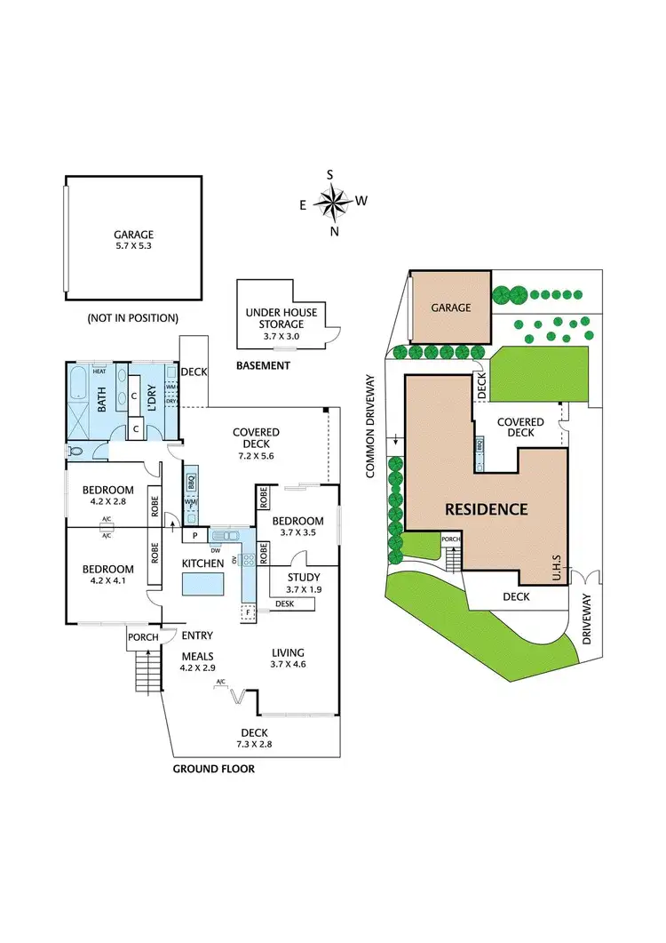 Floorplan of Homely house listing, 1/23 Warrington Crescent, Wattle Glen VIC 3096