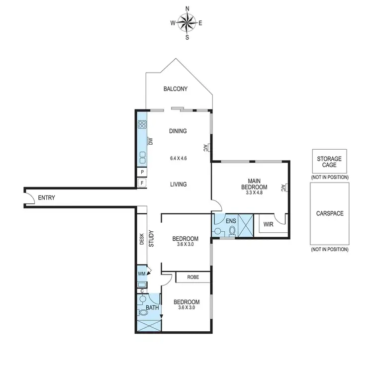 Floorplan of Homely apartment listing, 9/11 Railway Crescent, Hampton VIC 3188