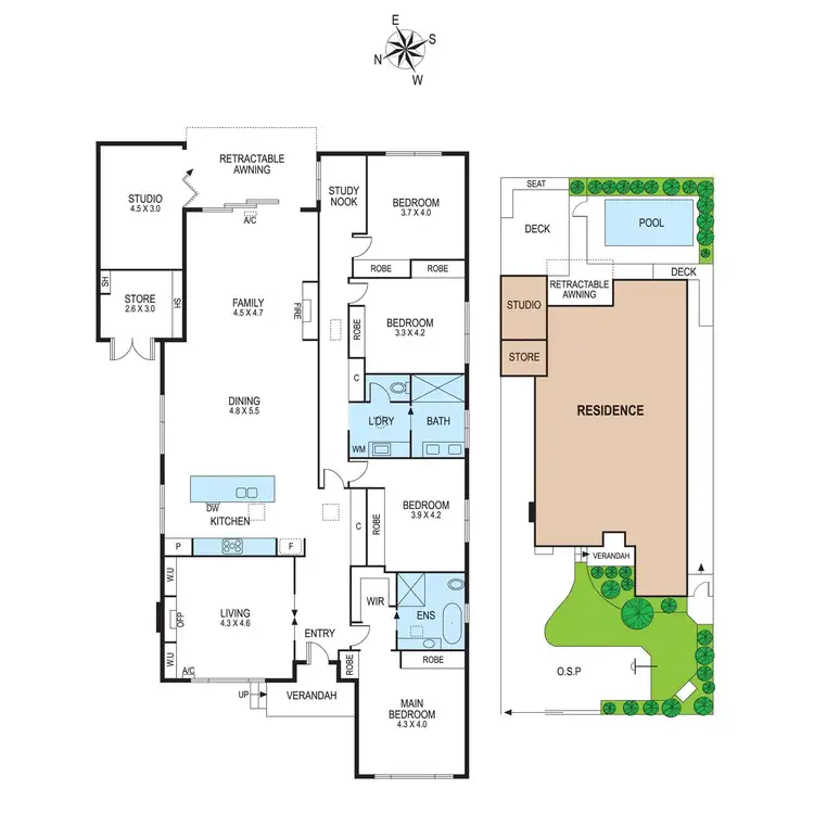 Floorplan of Homely house listing, 24 Clements Street, Highett VIC 3190