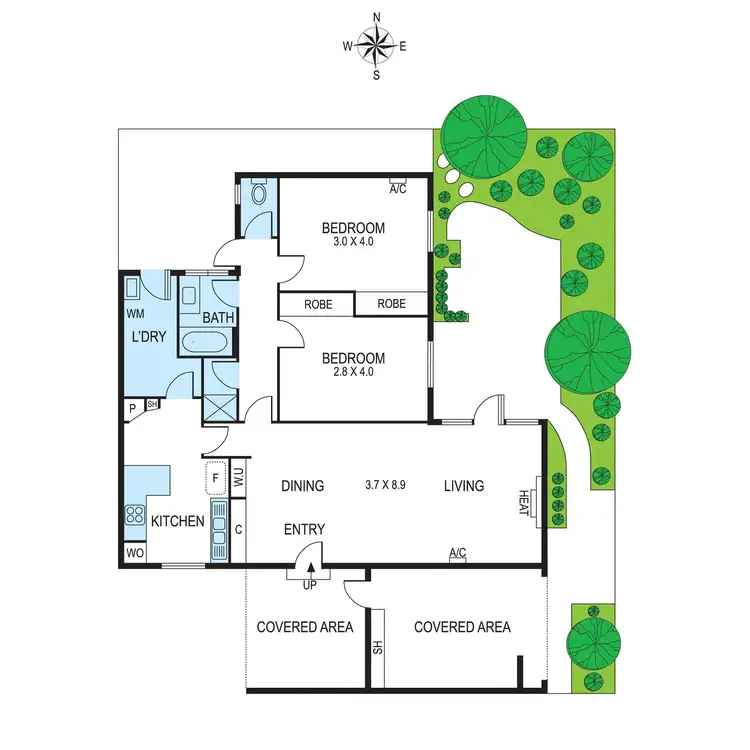 Floorplan of Homely unit listing, 3/34 Northcote Avenue, Caulfield North VIC 3161