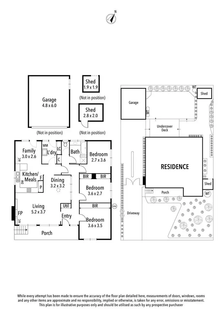Floorplan of Homely house listing, 51 Bimbadeen Crescent, Yallambie VIC 3085