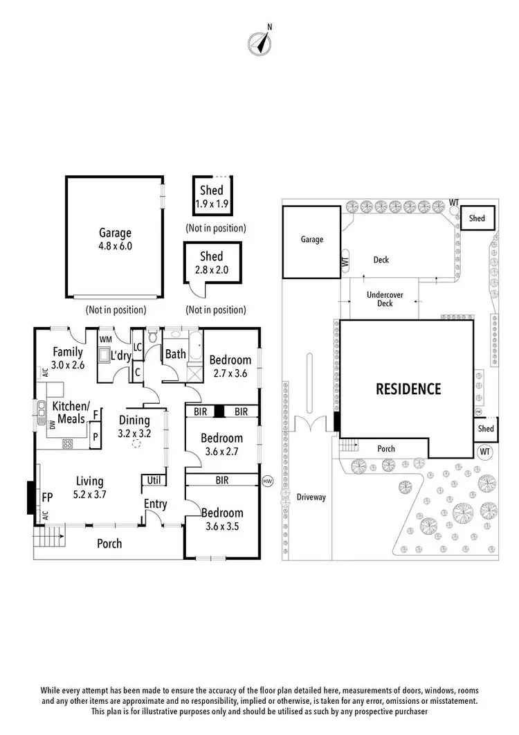 Floorplan of Homely house listing, 51 Bimbadeen Crescent, Yallambie VIC 3085