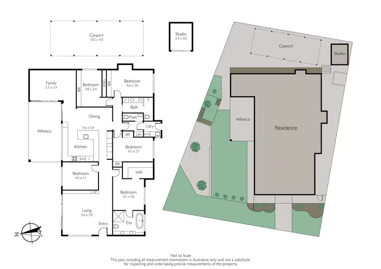 Floorplan of Homely house listing, 12 Sumak Road, Mount Martha VIC 3934