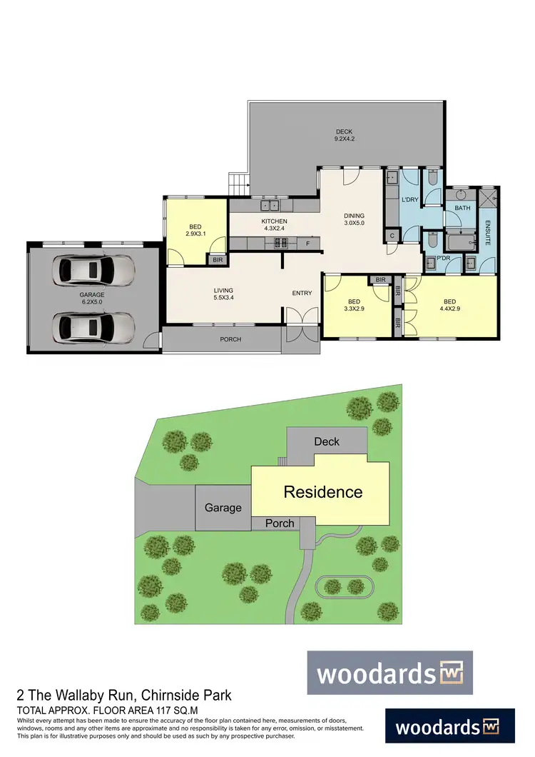 Floorplan of Homely house listing, 2 The Wallaby Run, Chirnside Park VIC 3116