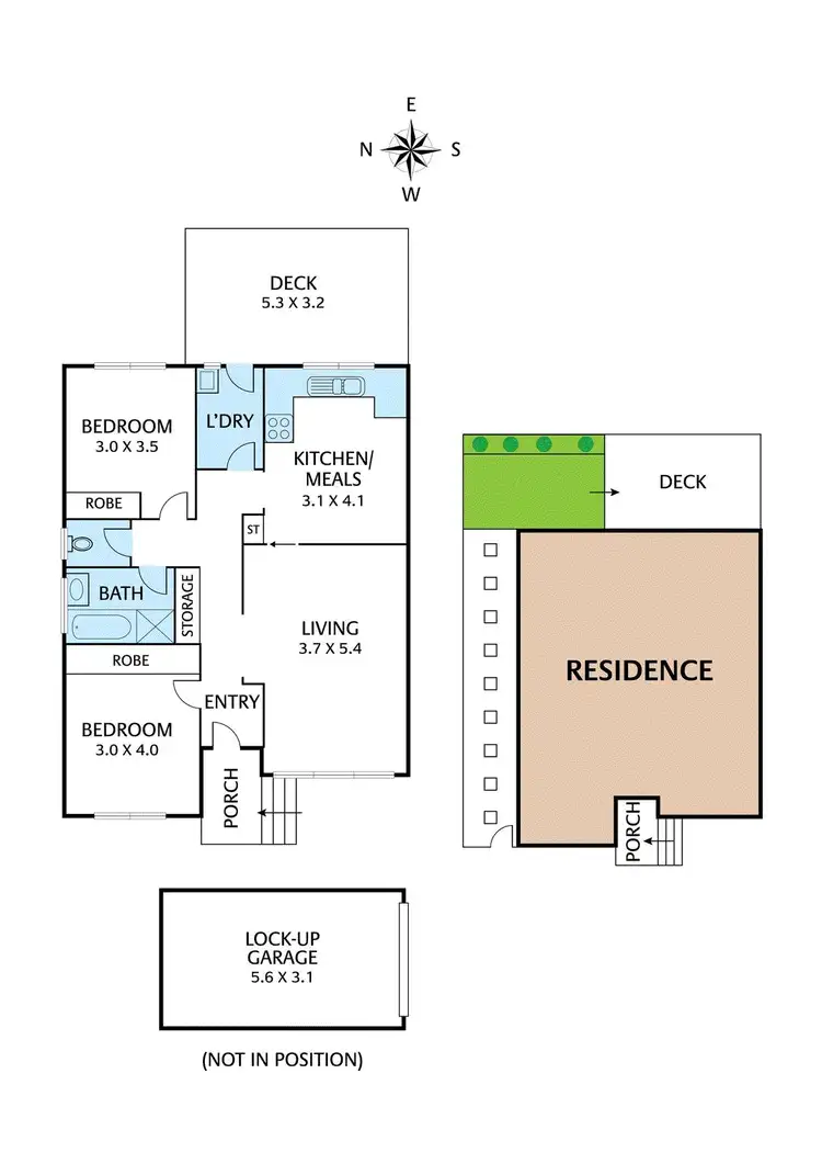 Floorplan of Homely unit listing, 4/152 Mountain View Road, Briar Hill VIC 3088