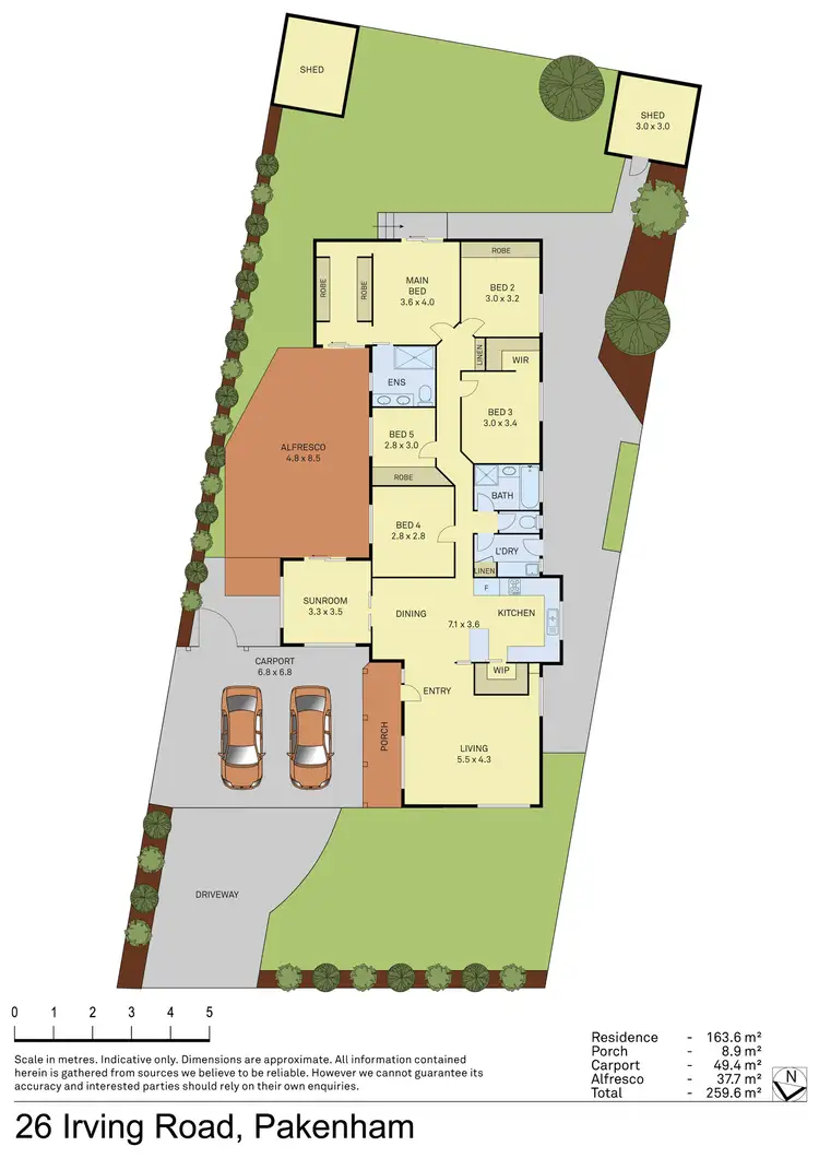 Floorplan of Homely house listing, 26 Irving Road, Pakenham VIC 3810