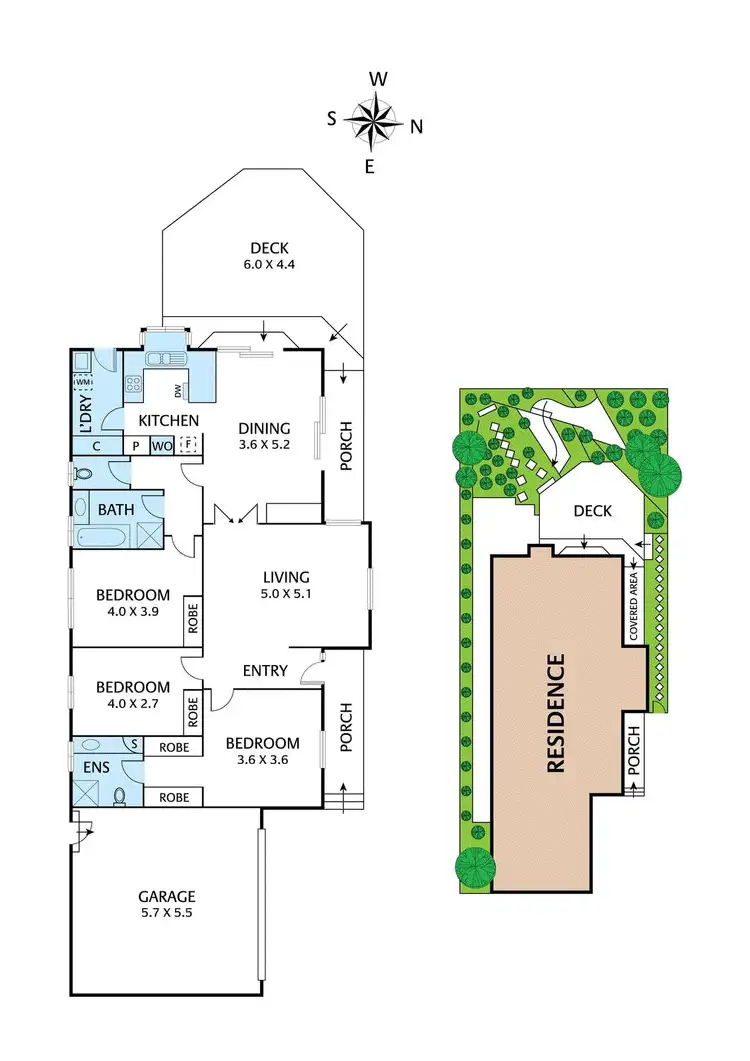 Floorplan of Homely unit listing, 5/171-173 Mountain View Road, Greensborough VIC 3088
