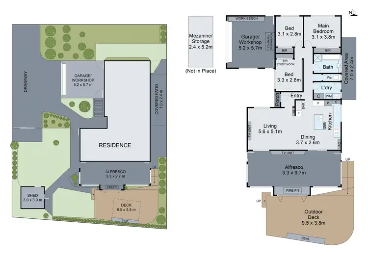 Floorplan of Homely house listing, 38 Meredith Crescent, Hampton Park VIC 3976