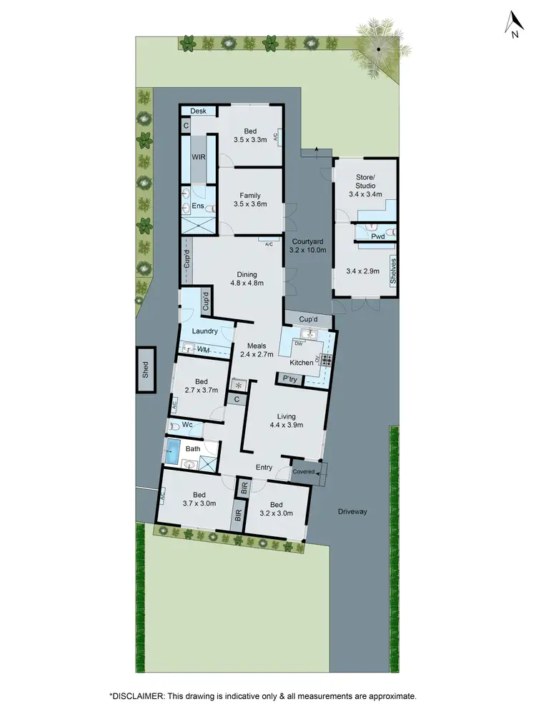 Floorplan of Homely house listing, 17 Lochmaben Court, Clarinda VIC 3169