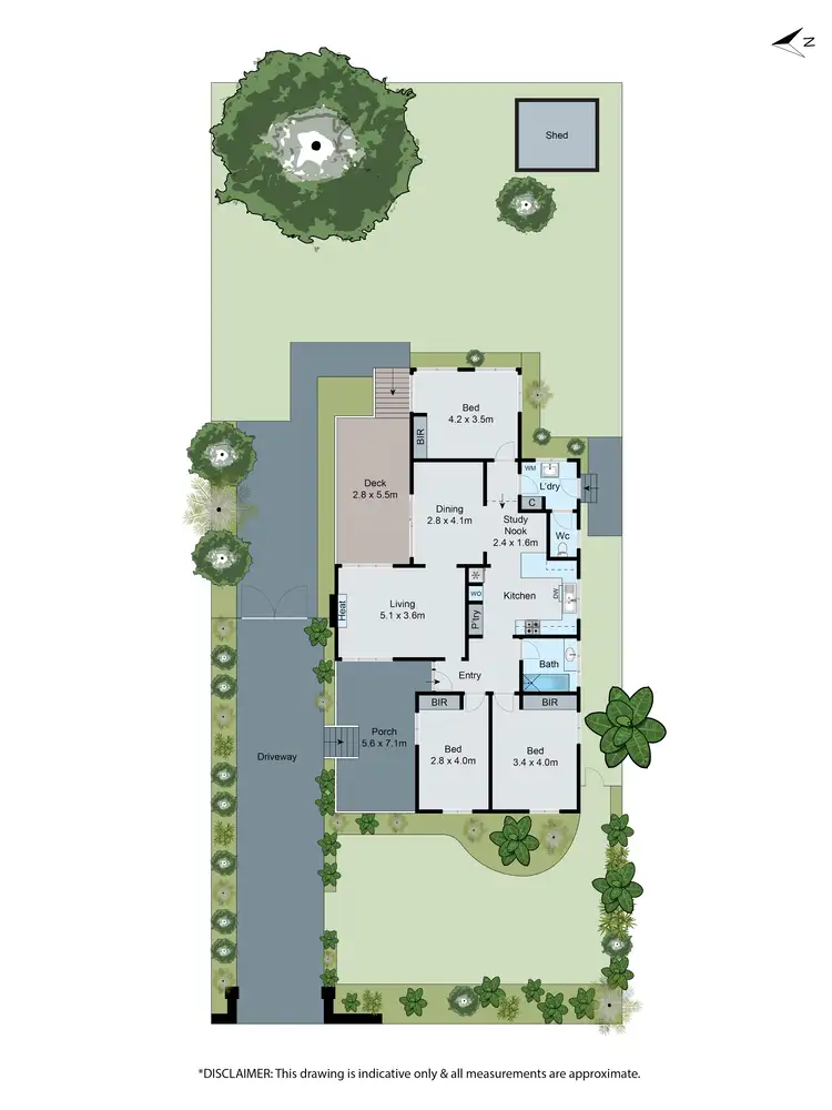 Floorplan of Homely house listing, 36 Teck Street, Ashwood VIC 3147