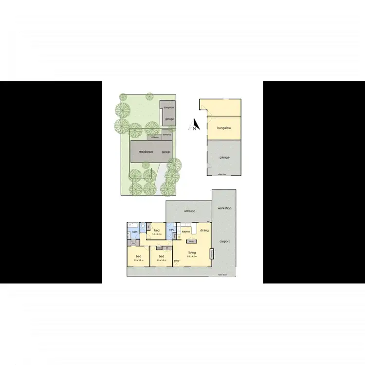 Floorplan of Homely house listing, 442 Waterfall Gully Road, Rosebud VIC 3939