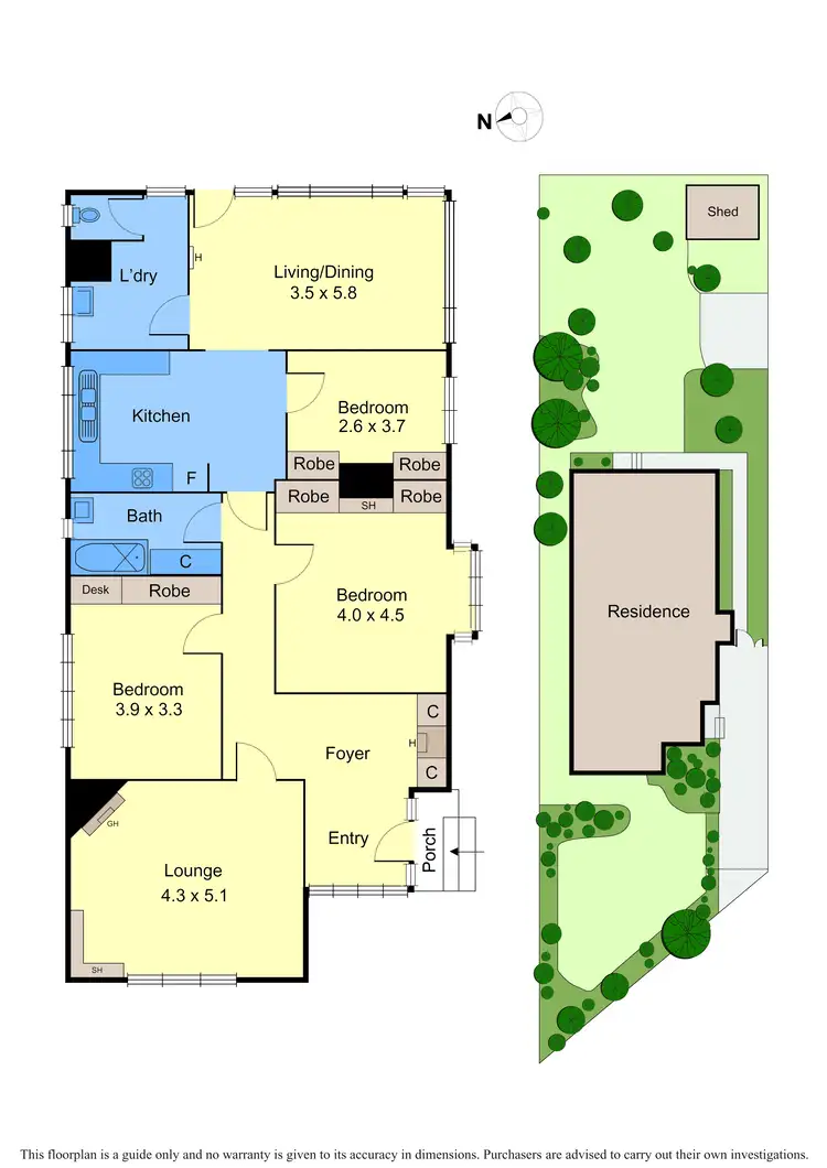 Floorplan of Homely house listing, 52 College Street, Elsternwick VIC 3185