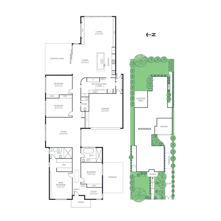 Floorplan of Homely house listing, 42 Bowen Street, Hughesdale VIC 3166