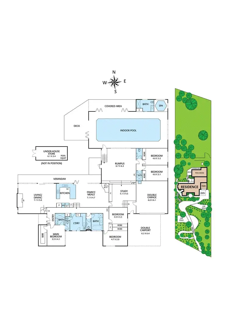 Floorplan of Homely house listing, 40 Margaret Street, Research VIC 3095