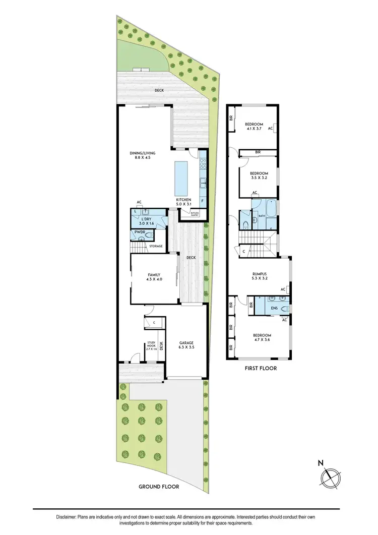 Floorplan of Homely townhouse listing, 11B Norma Avenue, Cheltenham VIC 3192