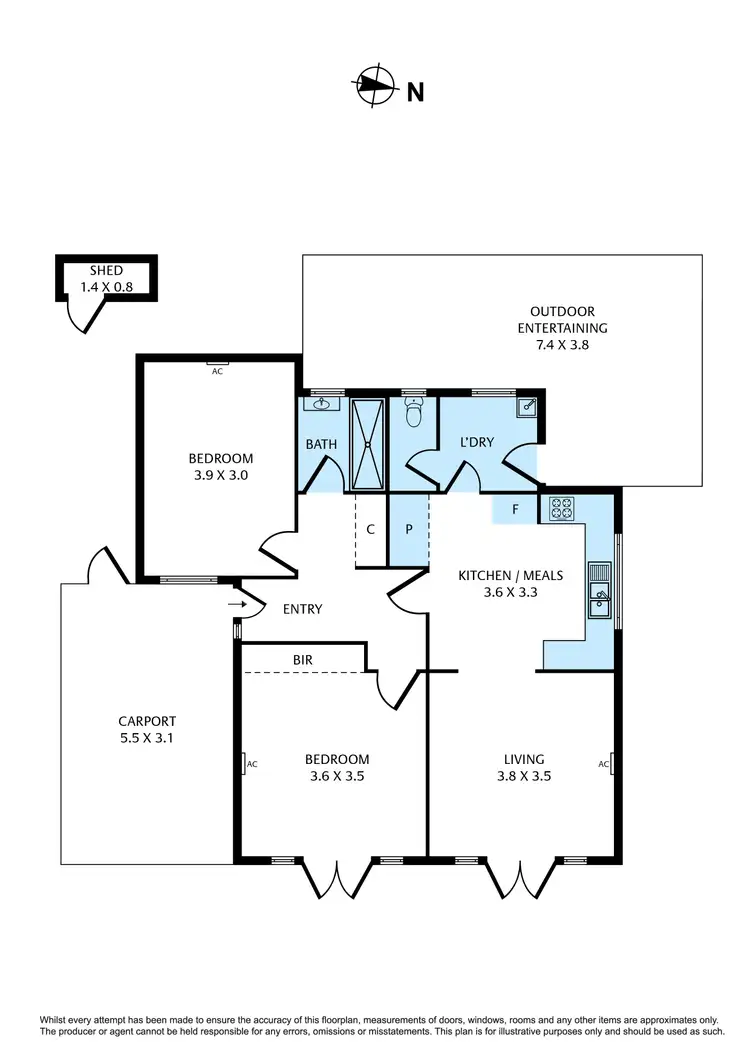 Floorplan of Homely house listing, 7 College Street, Williamstown VIC 3016