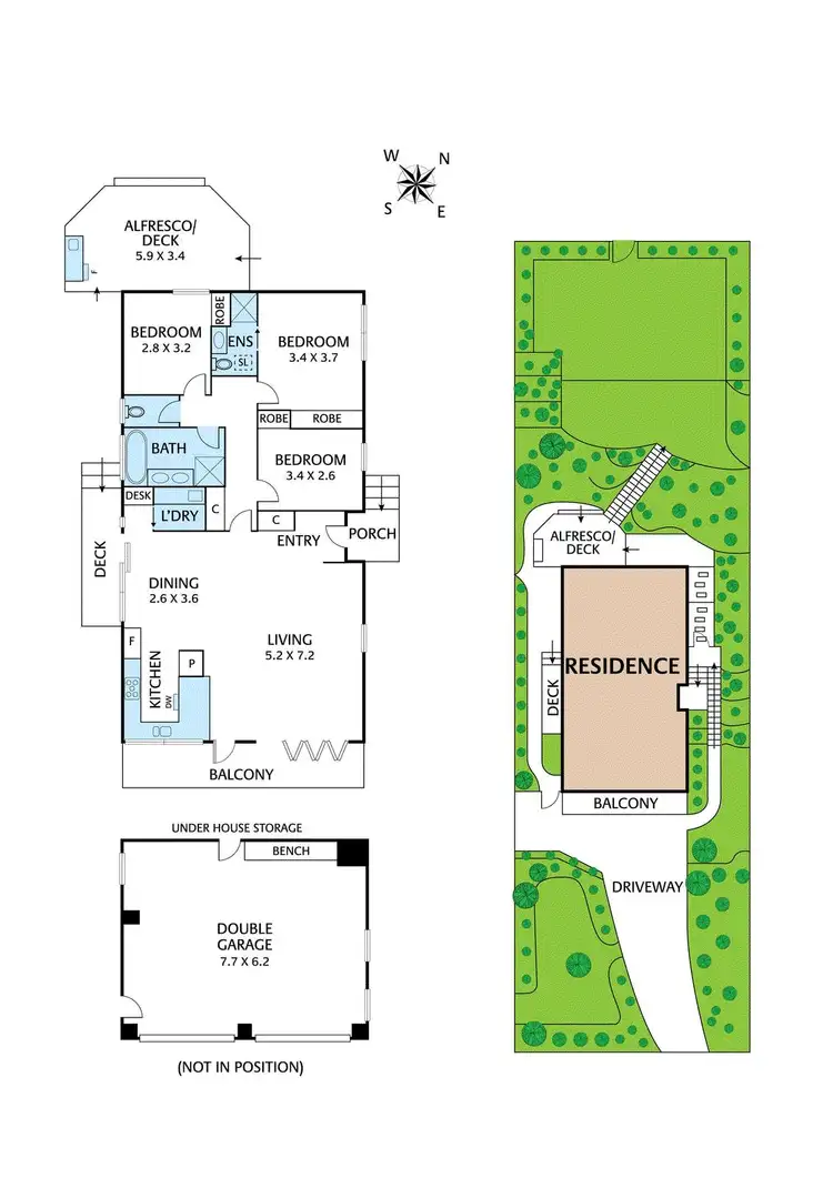 Floorplan of Homely house listing, 49 Napier Crescent, Montmorency VIC 3094