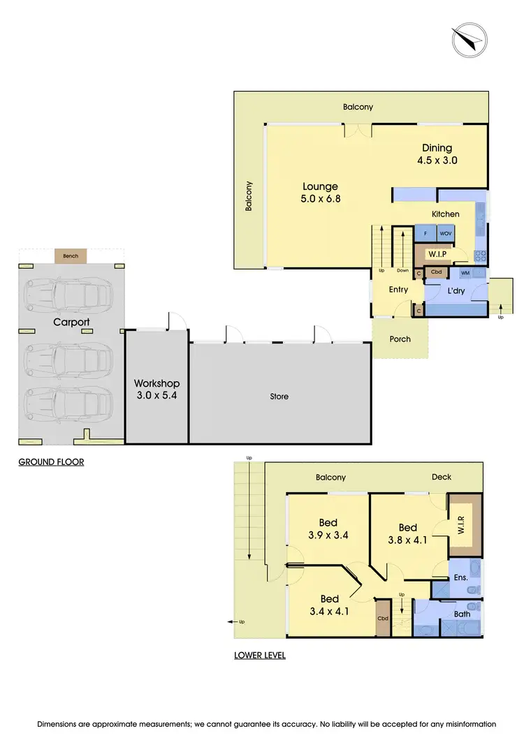 Floorplan of Homely house listing, 306 Tindals Road, Warrandyte VIC 3113