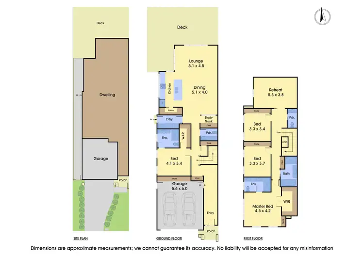Floorplan of Homely townhouse listing, 81 Roy Street, Donvale VIC 3111
