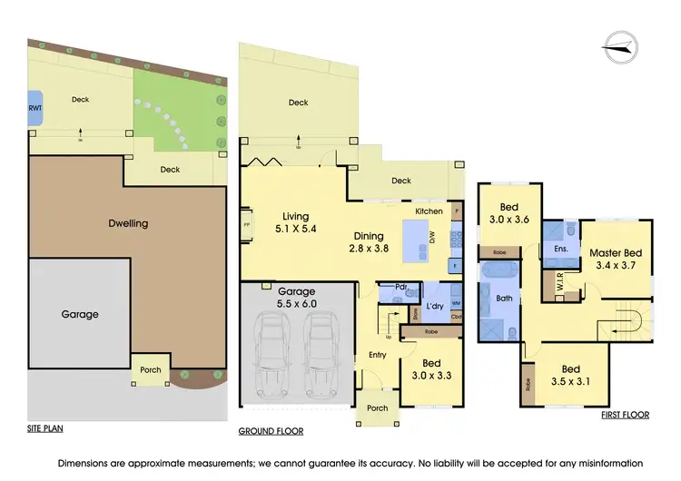 Floorplan of Homely townhouse listing, 2/1 Eyre Court, Templestowe Lower VIC 3107