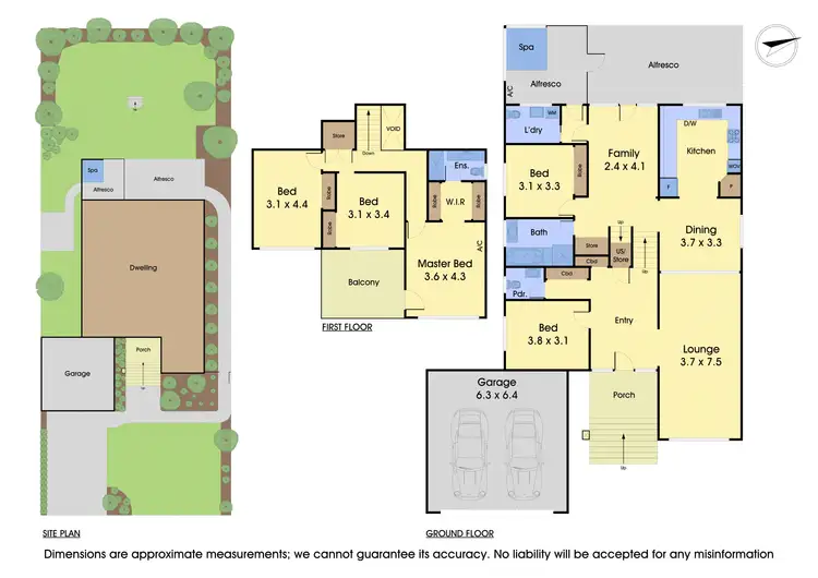Floorplan of Homely house listing, 43 Mandella Street, Templestowe VIC 3106