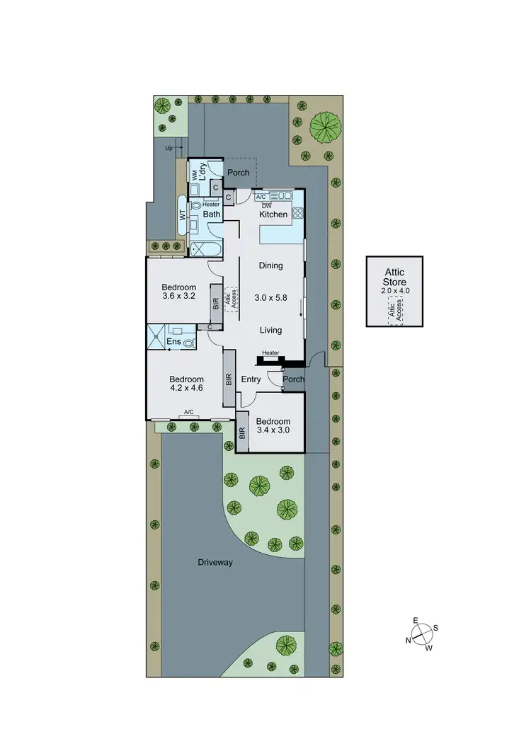 Floorplan of Homely house listing, 243 Warrigal Road, Burwood VIC 3125