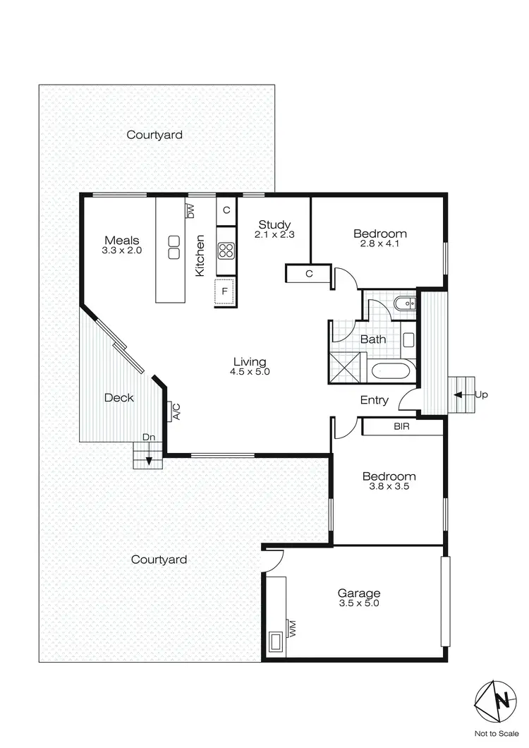 Floorplan of Homely house listing, 2/504 Lydiard Street, Soldiers Hill VIC 3350