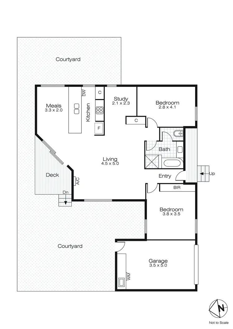 Floorplan of Homely house listing, 2/504 Lydiard Street, Soldiers Hill VIC 3350