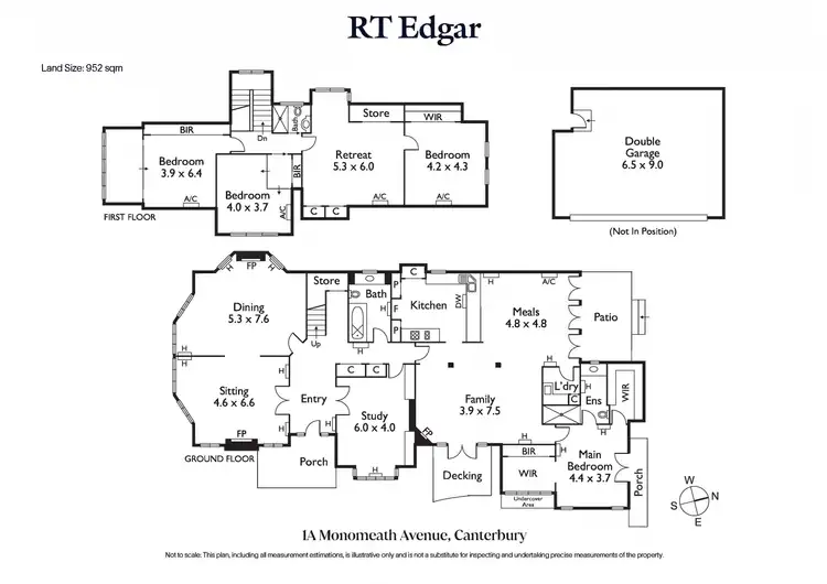Floorplan of Homely house listing, 1A Monomeath Avenue, Canterbury VIC 3126