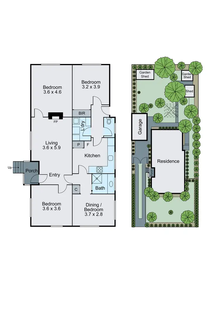Floorplan of Homely house listing, 7 Terrigal Street, Chadstone VIC 3148