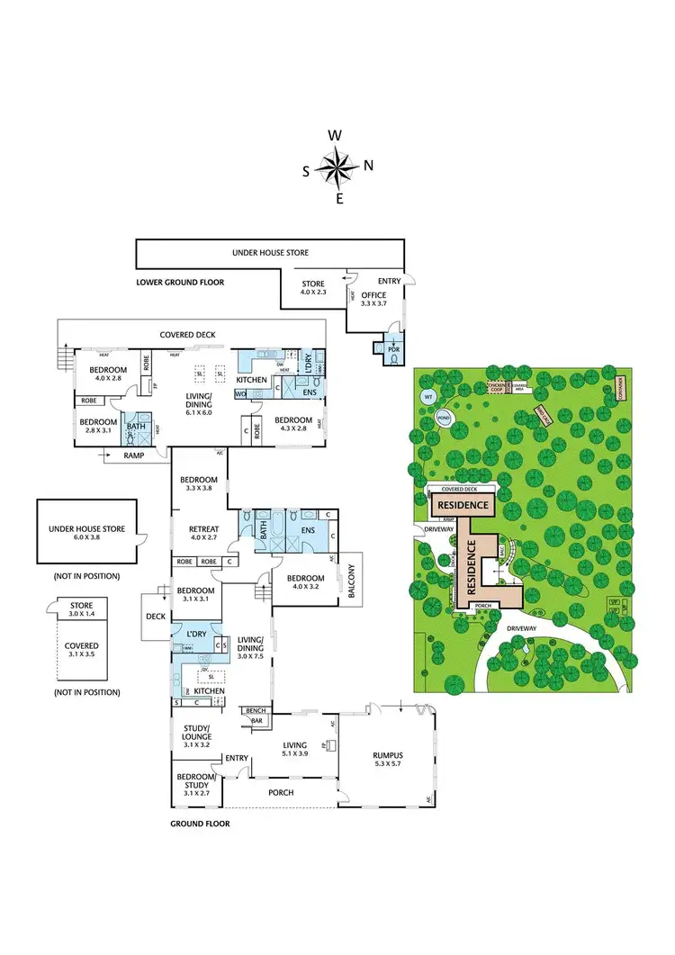 Floorplan of Homely house listing, 4 Sloans Road, North Warrandyte VIC 3113