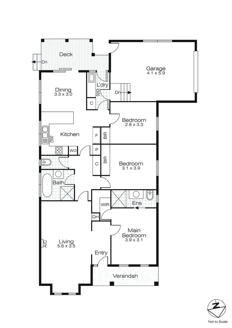 Floorplan of Homely house listing, 815 Urquhart Street, Ballarat Central VIC 3350