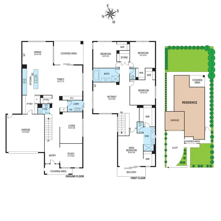 Floorplan of Homely house listing, 16 Wards Grove, Bentleigh East VIC 3165