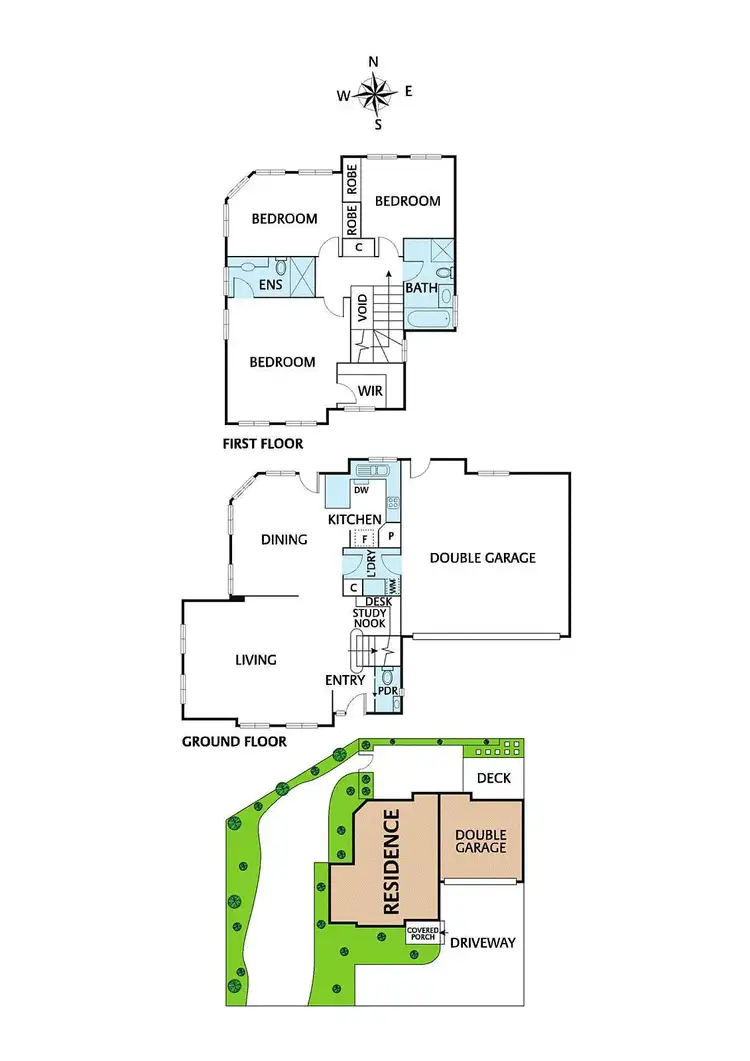 Floorplan of Homely townhouse listing, 14/72 Bridge Street, Eltham VIC 3095
