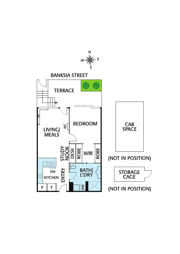 Floorplan of Homely apartment listing, G02/264 Waterdale Road, Ivanhoe VIC 3079