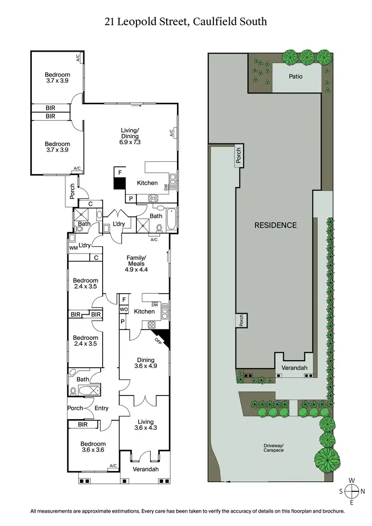 Floorplan of Homely house listing, 21 Leopold Street, Caulfield South VIC 3162