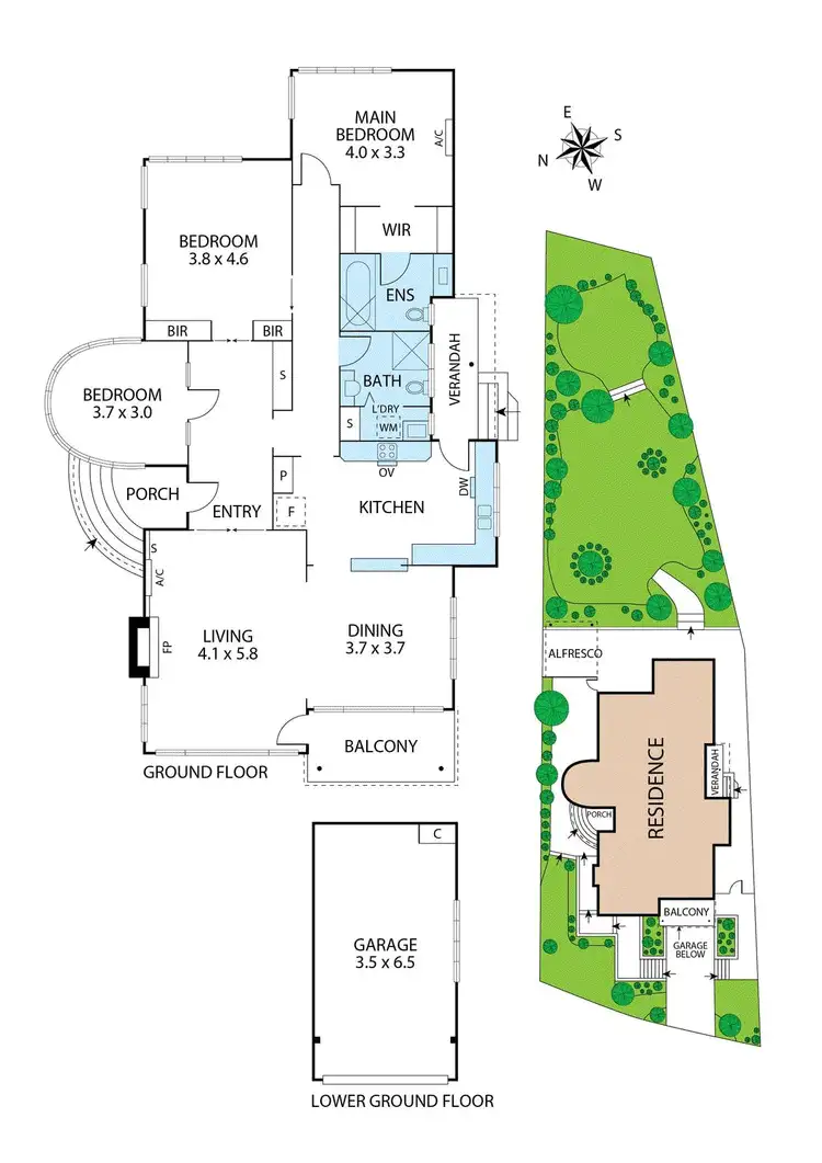 Floorplan of Homely house listing, 22 Burke Road North, Ivanhoe East VIC 3079