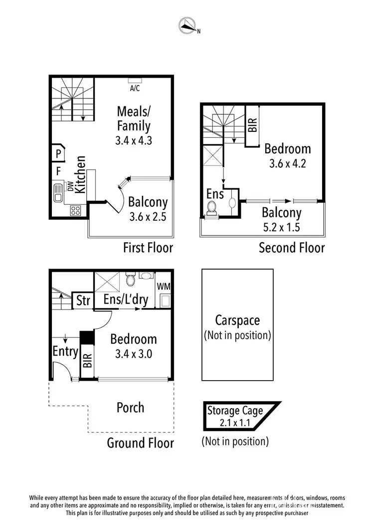 Floorplan of Homely apartment listing, 13/54 Beetham Parade, Rosanna VIC 3084