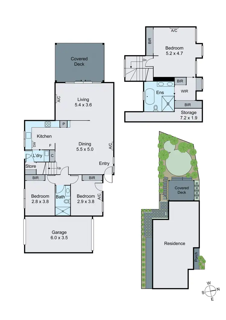 Floorplan of Homely townhouse listing, 2/4 Weabra Court, Chadstone VIC 3148