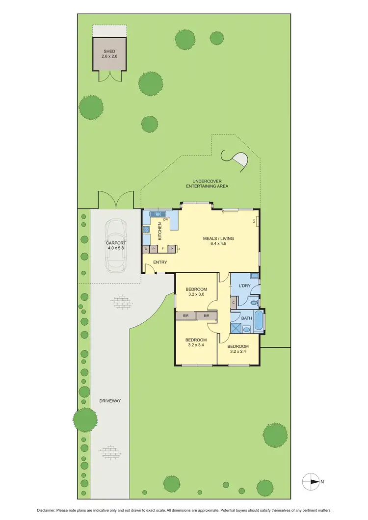 Floorplan of Homely house listing, 123 Tyner Road, Wantirna South VIC 3152