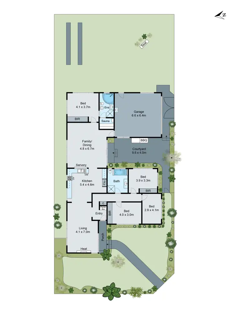 Floorplan of Homely house listing, 16 Cassinia Avenue, Ashwood VIC 3147