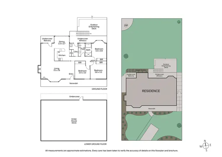 Floorplan of Homely house listing, 95 Ocean Throughway, Ocean Grove VIC 3226