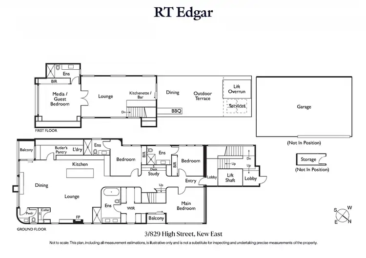 Floorplan of Homely apartment listing, 3/829 High Street, Kew East VIC 3102