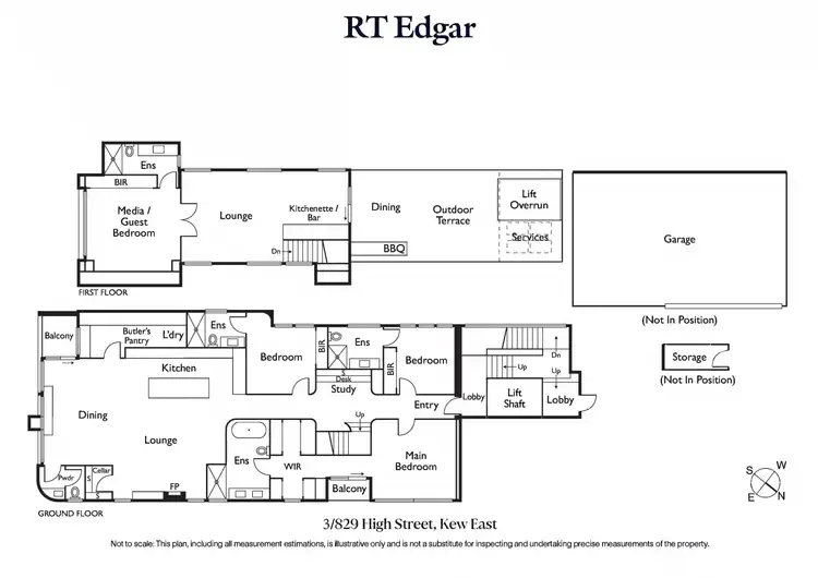 Floorplan of Homely apartment listing, 3/829 High Street, Kew East VIC 3102