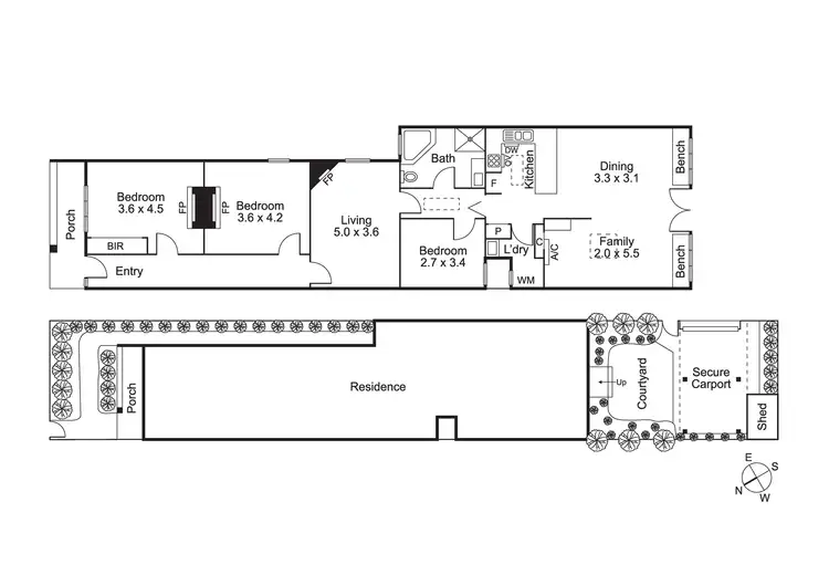 Floorplan of Homely house listing, 39 Philipson Street, Albert Park VIC 3206
