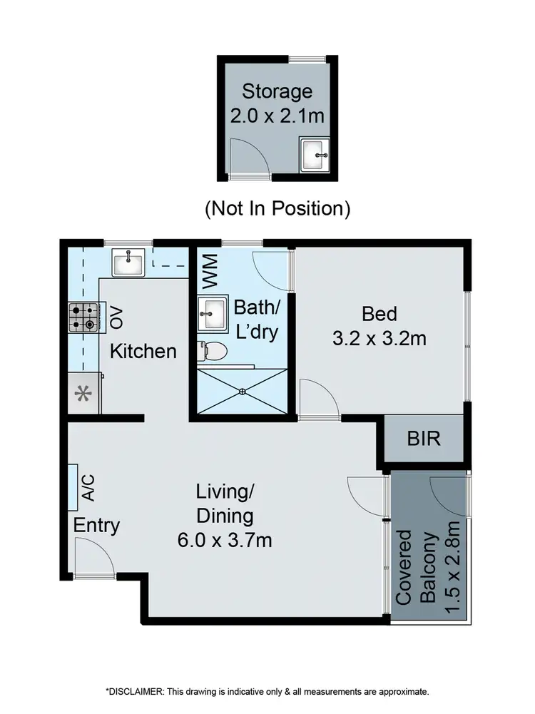 Floorplan of Homely apartment listing, 5/1419 High Street, Glen Iris VIC 3146
