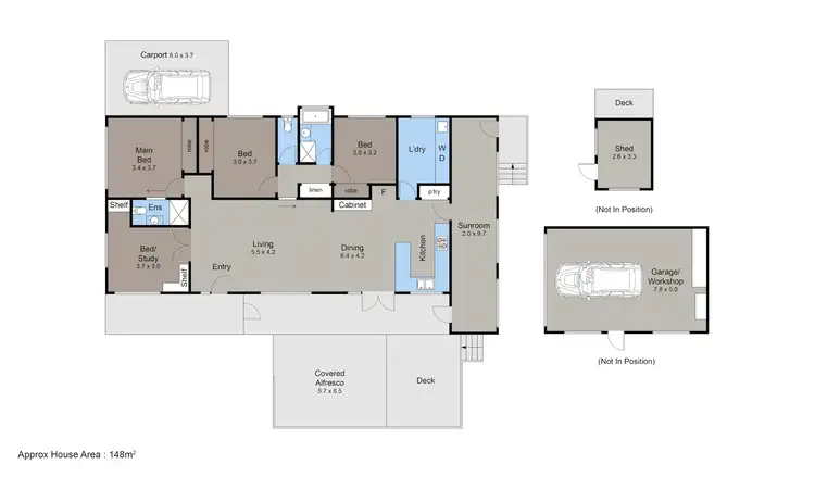 Floorplan of Homely house listing, 50 Goolgowie Street, Rosebud VIC 3939